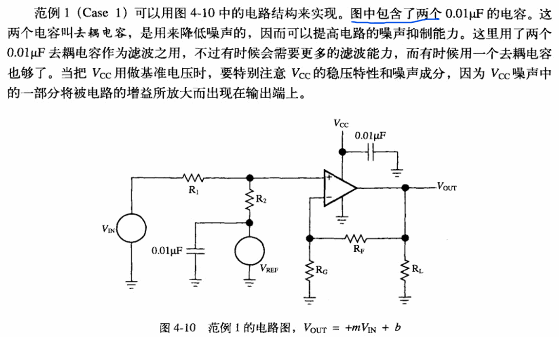同相放大结构的设计例子