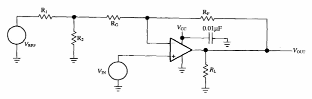 带参考偏置的线性映射电路